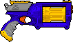 Nerf Maverick dart gun